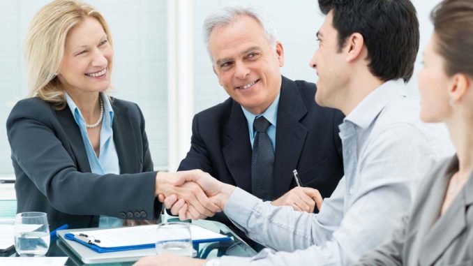 Business Handshake to Seal a Deal